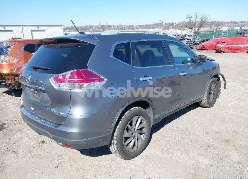 Photo 4 of 2015 Nissan Rogue SL (VIN 5N1AT2MVXFC862531)