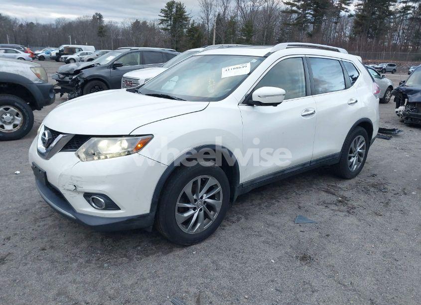 Photo 2 of 2015 Nissan Rogue SL (VIN 5N1AT2MVXFC878681)