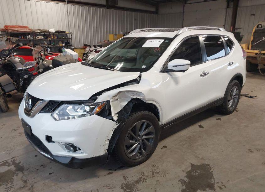 Photo 2 of 2016 Nissan Rogue SL (VIN 5N1AT2MVXGC749020)