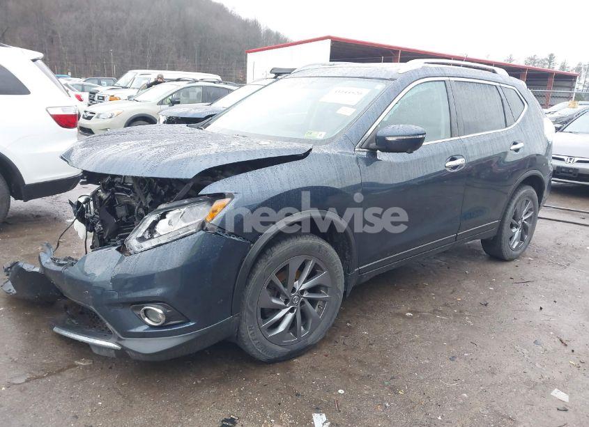 Photo 2 of 2016 Nissan Rogue SL (VIN 5N1AT2MVXGC793521)