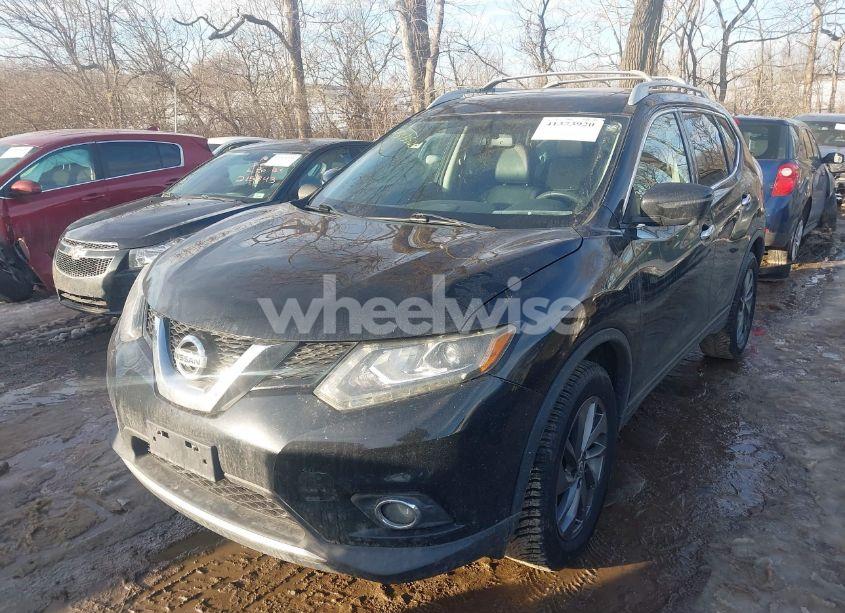 Photo 2 of 2016 Nissan Rogue S/SL/SV (VIN 5N1AT2MVXGC802895)