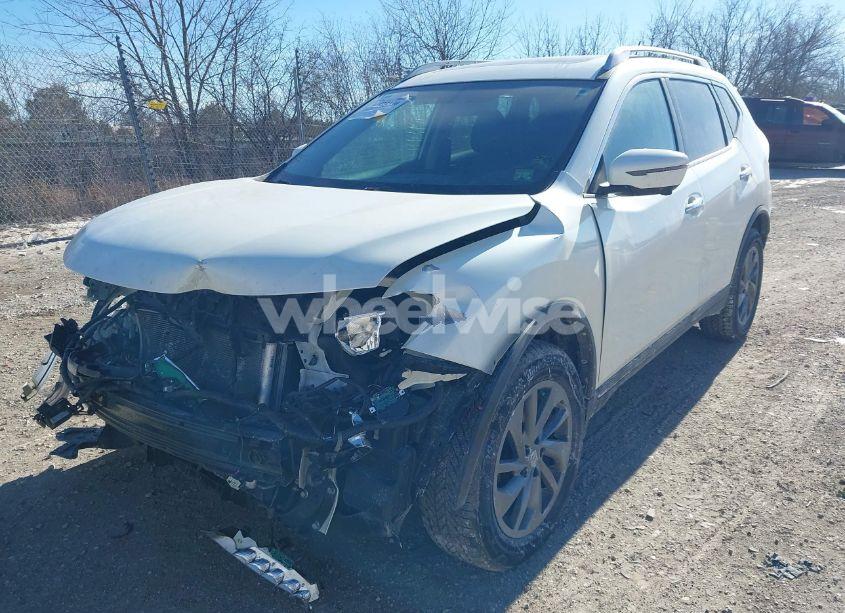 Photo 2 of 2016 Nissan Rogue SL (VIN 5N1AT2MVXGC823018)