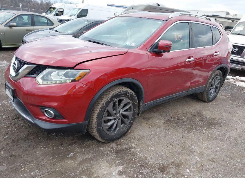 Photo 2 of 2016 Nissan Rogue SL (VIN 5N1AT2MVXGC844404)
