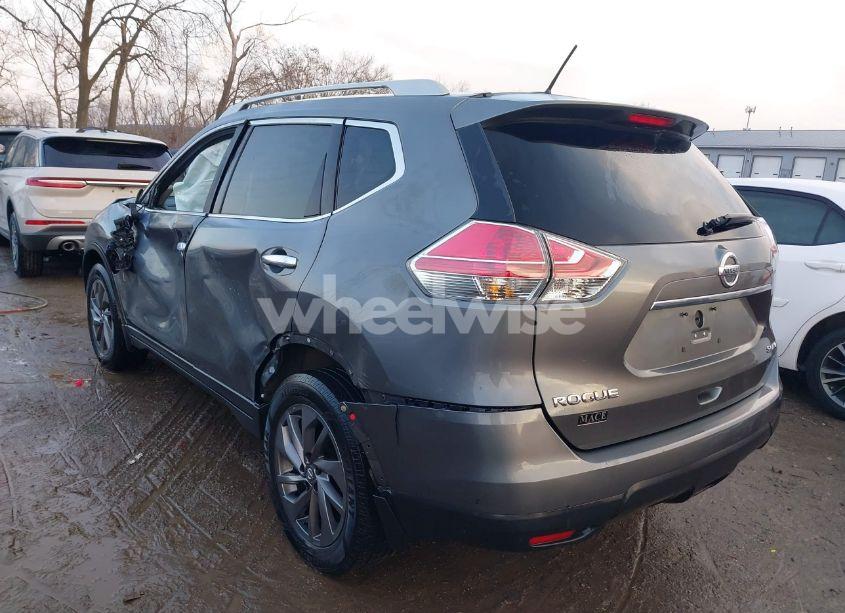 Photo 3 of 2016 Nissan Rogue SL (VIN 5N1AT2MVXGC889598)