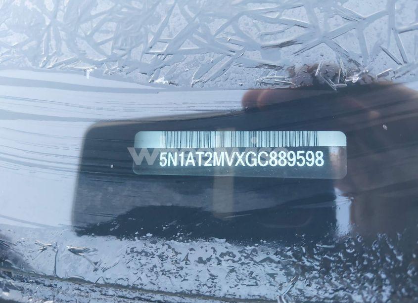 Photo 9 of 2016 Nissan Rogue SL (VIN 5N1AT2MVXGC889598)