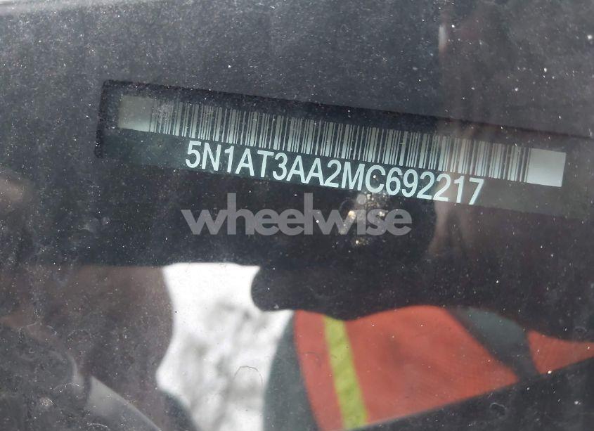 Photo 9 of 2021 Nissan Rogue S FWD (VIN 5N1AT3AA2MC692217)
