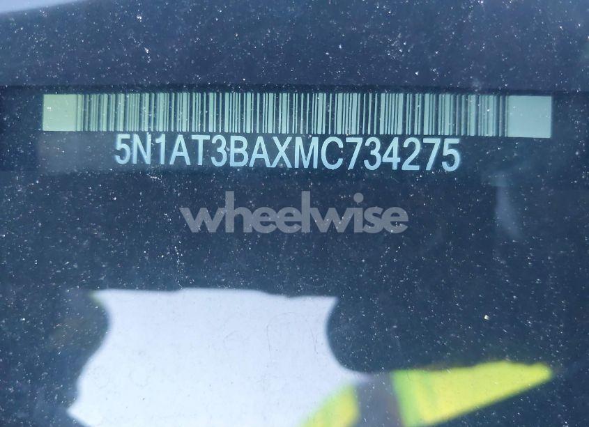 Photo 9 of 2021 Nissan Rogue SV FWD (VIN 5N1AT3BAXMC734275)
