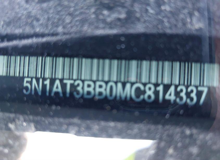 Photo 9 of 2021 Nissan Rogue SV INTELLIGENT AWD (VIN 5N1AT3BB0MC814337)