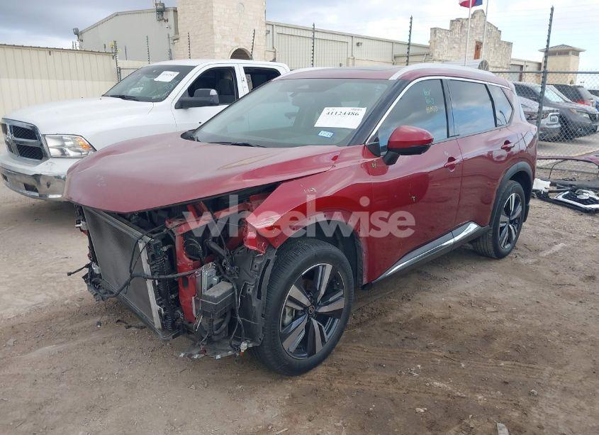 Photo 2 of 2021 Nissan Rogue SL FWD (VIN 5N1AT3CA0MC821794)