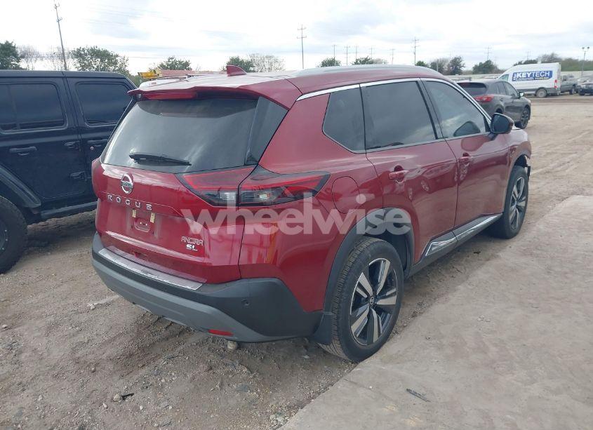 Photo 4 of 2021 Nissan Rogue SL FWD (VIN 5N1AT3CA0MC821794)