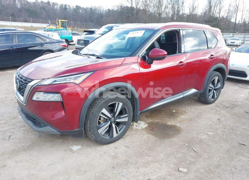 Photo 2 of 2021 Nissan Rogue SL FWD (VIN 5N1AT3CA7MC816799)