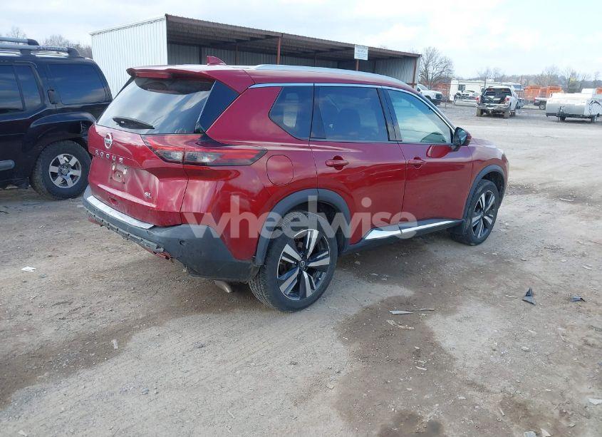 Photo 4 of 2021 Nissan Rogue SL FWD (VIN 5N1AT3CA7MC816799)