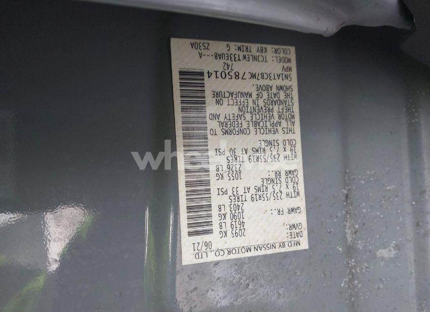 Photo 9 of 2021 Nissan Rogue SL INTELLIGENT AWD (VIN 5N1AT3CB7MC785014)