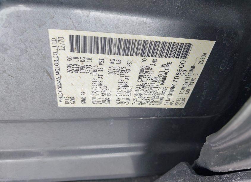 Photo 9 of 2021 Nissan Rogue SL INTELLIGENT AWD (VIN 5N1AT3CB9MC708600)