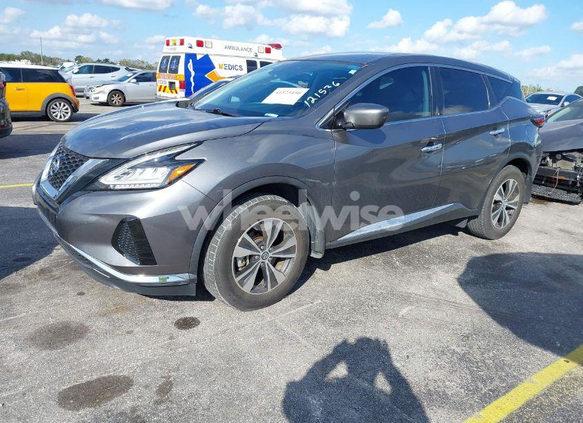 Photo 2 of 2021 Nissan Murano S FWD (VIN 5N1AZ2AJ1MC121536)