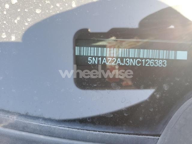 Photo 13 of 2022 NISSAN MURANO S (VIN 5N1AZ2AJ3NC126383)