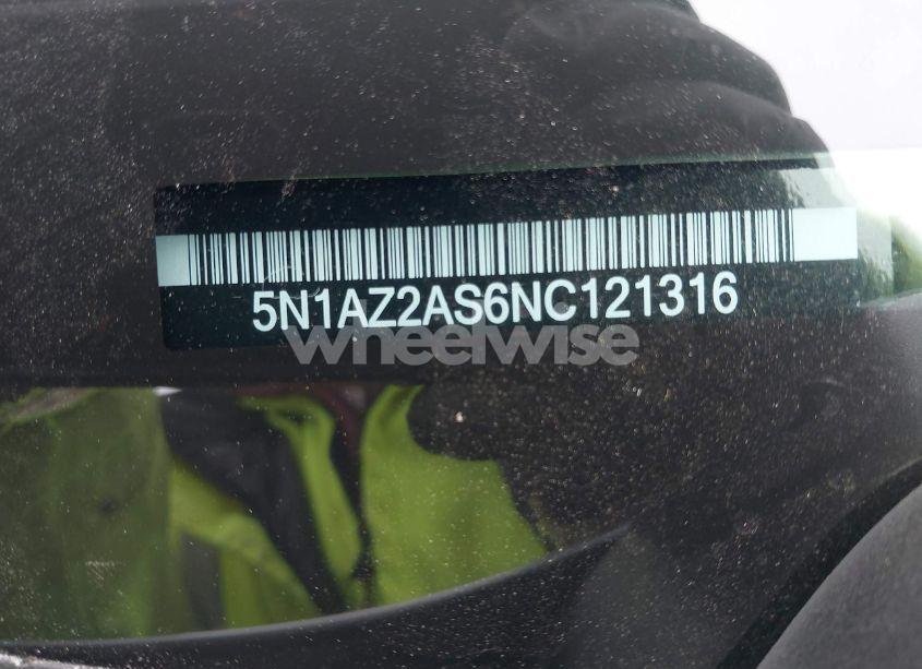 Photo 9 of 2022 Nissan Murano S INTELLIGENT AWD (VIN 5N1AZ2AS6NC121316)