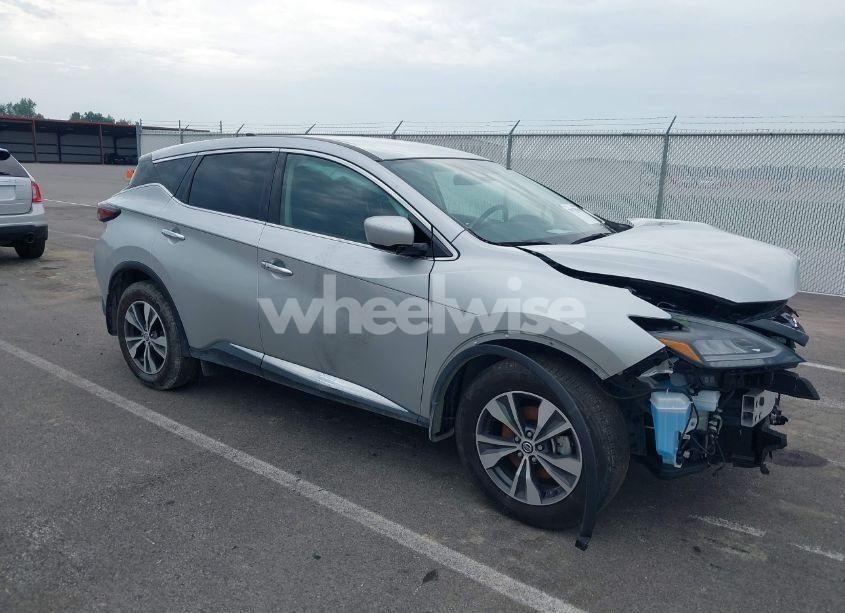 2022 Nissan Murano S INTELLIGENT AWD (VIN 5N1AZ2AS7NC124807) main photo