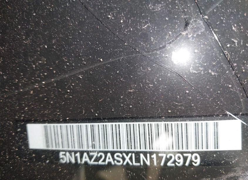 Photo 13 of 2020 Nissan Murano S INTELLIGENT AWD (VIN 5N1AZ2ASXLN172979)