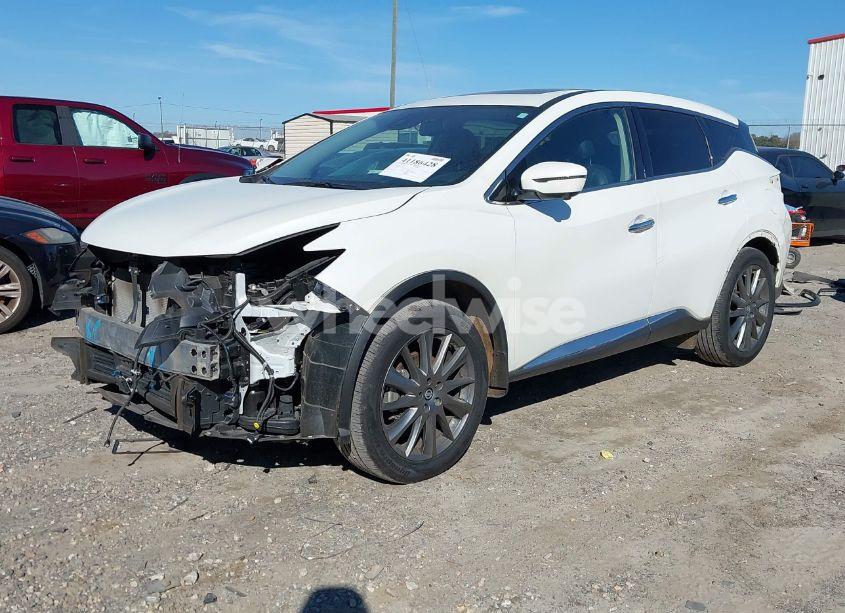 Photo 2 of 2021 Nissan Murano SV FWD (VIN 5N1AZ2BJ0MC132882)