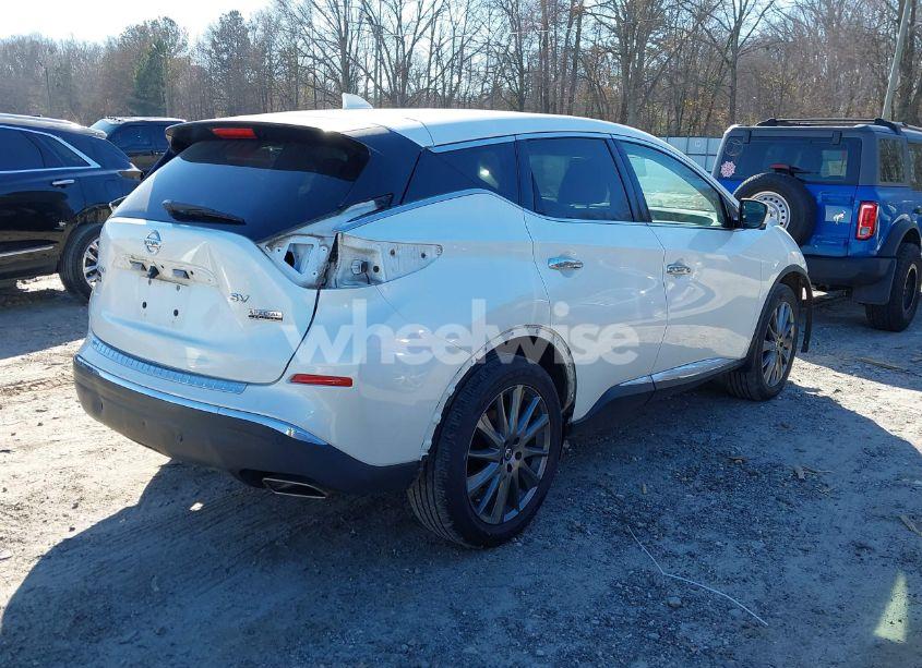 Photo 4 of 2021 Nissan Murano SV FWD (VIN 5N1AZ2BJ0MC132882)