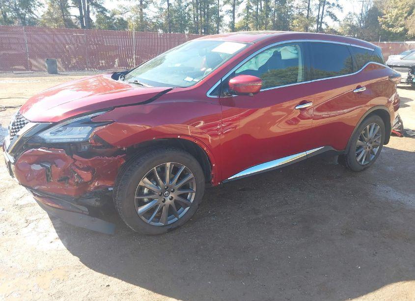 Photo 2 of 2021 Nissan Murano SV FWD (VIN 5N1AZ2BJ0MC146328)