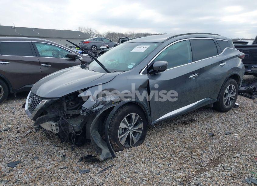 Photo 2 of 2021 Nissan Murano SV FWD (VIN 5N1AZ2BJ2MC113797)