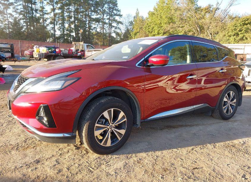 Photo 2 of 2021 Nissan Murano SV FWD (VIN 5N1AZ2BJ2MC139316)