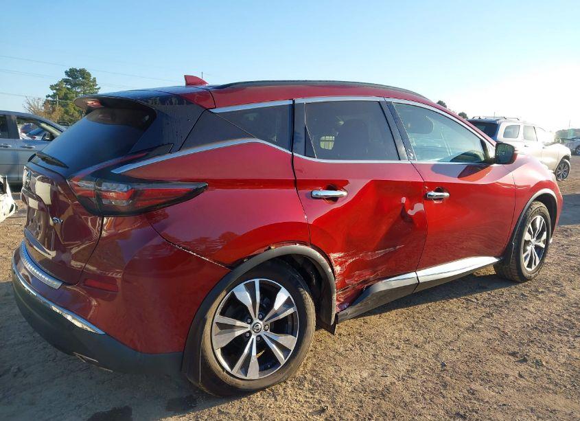 Photo 4 of 2021 Nissan Murano SV FWD (VIN 5N1AZ2BJ2MC139316)