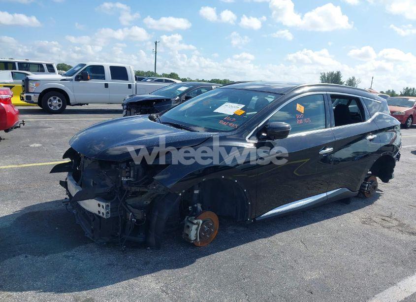 Photo 2 of 2021 Nissan Murano SV FWD (VIN 5N1AZ2BJ3MC107264)