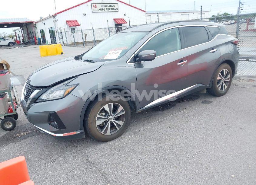 Photo 2 of 2021 Nissan Murano SV FWD (VIN 5N1AZ2BJ4MC114286)