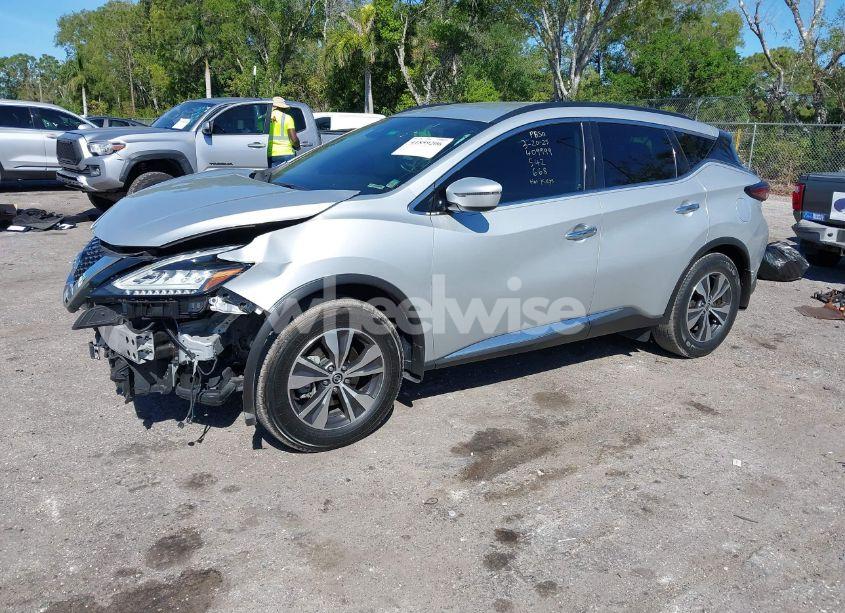 Photo 2 of 2021 Nissan Murano SV FWD (VIN 5N1AZ2BJ4MC117043)