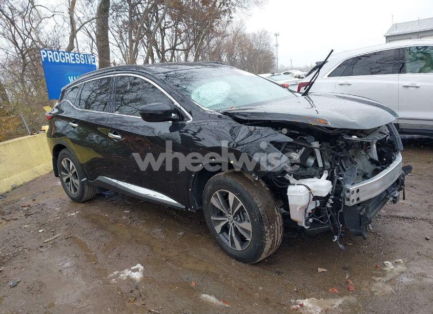2021 Nissan Murano SV FWD (VIN 5N1AZ2BJ5MC127256) main photo