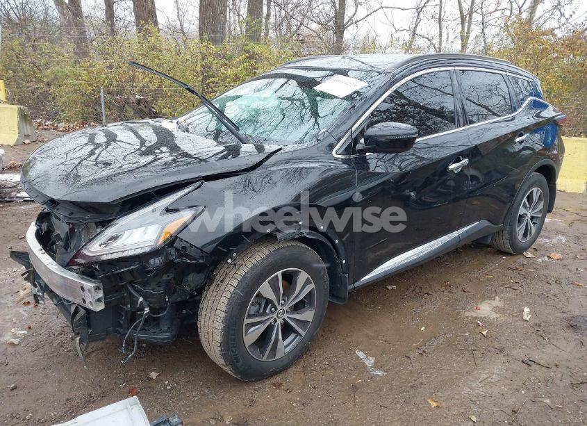 Photo 2 of 2021 Nissan Murano SV FWD (VIN 5N1AZ2BJ5MC127256)