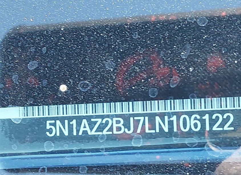 Photo 18 of 2020 Nissan Murano SV FWD (VIN 5N1AZ2BJ7LN106122)