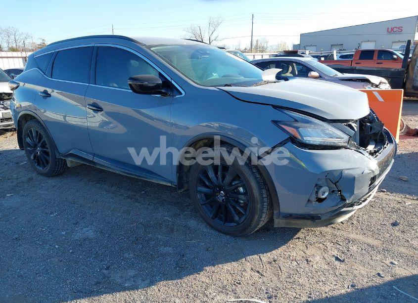 2022 Nissan Murano SV FWD (VIN 5N1AZ2BJ8NC112851) main photo