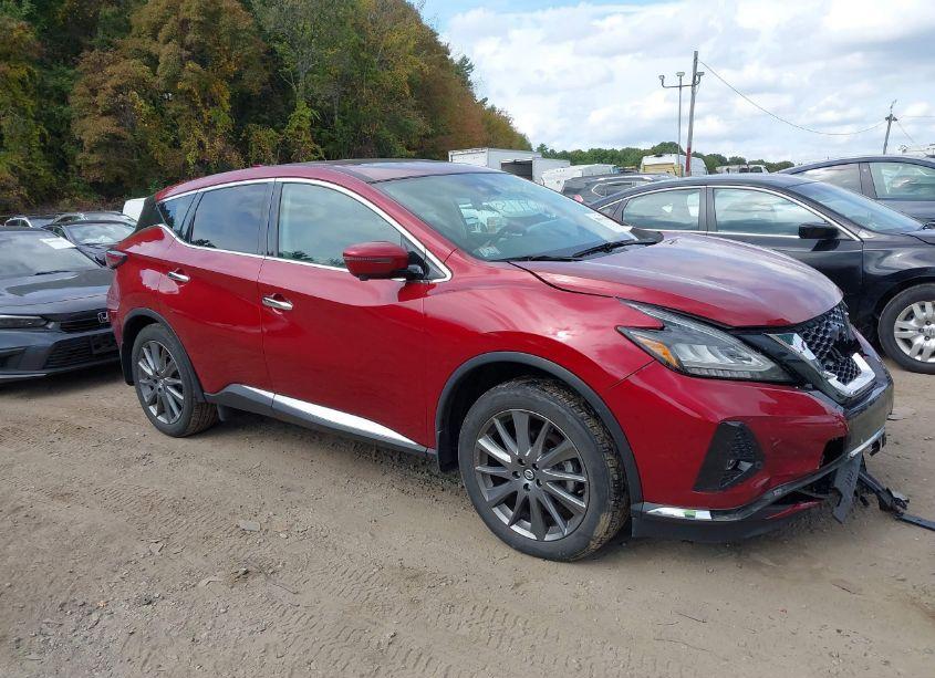 2021 Nissan Murano SV FWD (VIN 5N1AZ2BJ9MC129480) main photo