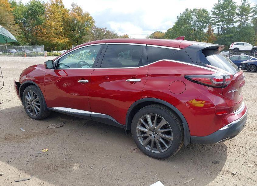 Photo 3 of 2021 Nissan Murano SV FWD (VIN 5N1AZ2BJ9MC129480)