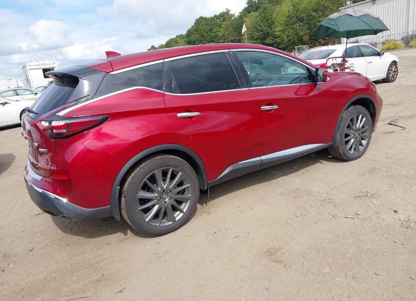 Photo 4 of 2021 Nissan Murano SV FWD (VIN 5N1AZ2BJ9MC129480)