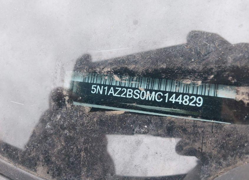 Photo 17 of 2021 Nissan Murano SV INTELLIGENT AWD (VIN 5N1AZ2BS0MC144829)