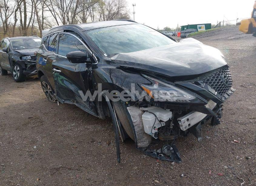 2021 Nissan Murano SV INTELLIGENT AWD (VIN 5N1AZ2BS2MC142810) main photo