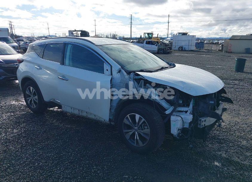 2021 Nissan Murano SV INTELLIGENT AWD (VIN 5N1AZ2BS3MC125028) main photo