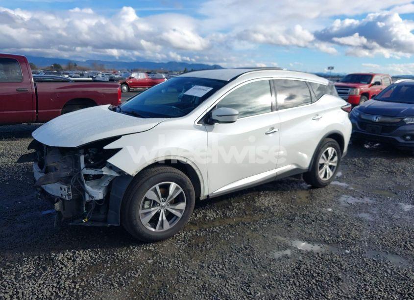 Photo 2 of 2021 Nissan Murano SV INTELLIGENT AWD (VIN 5N1AZ2BS3MC125028)