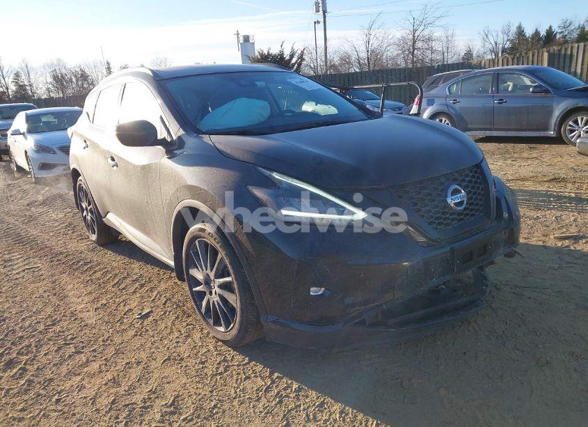 2022 Nissan Murano SV INTELLIGENT AWD (VIN 5N1AZ2BS3NC126441) main photo