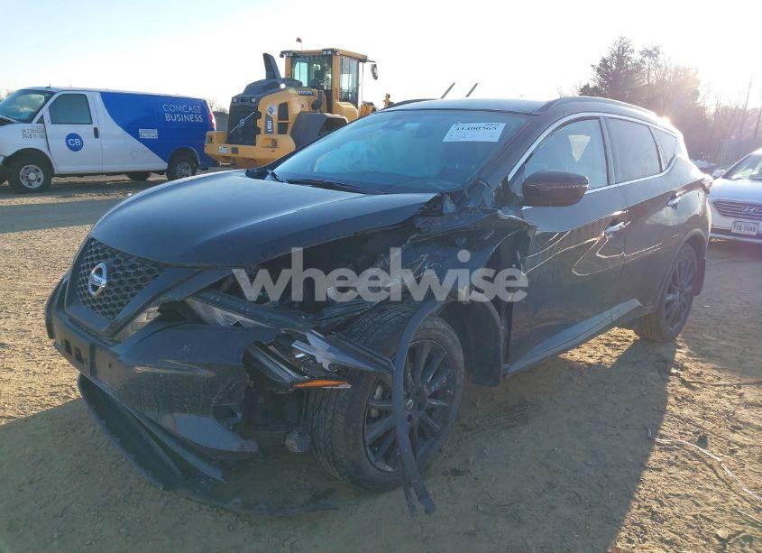 Photo 2 of 2022 Nissan Murano SV INTELLIGENT AWD (VIN 5N1AZ2BS3NC126441)