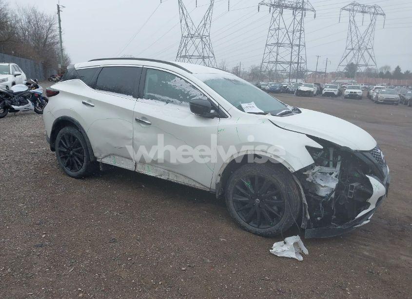 2022 Nissan Murano SV INTELLIGENT AWD (VIN 5N1AZ2BS3NC129436) main photo