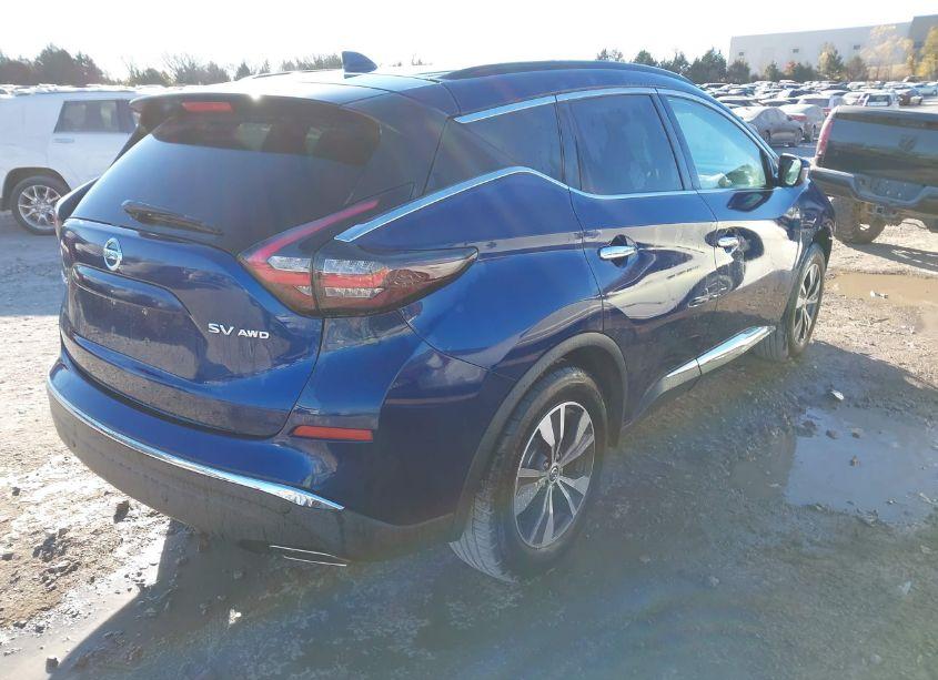 Photo 4 of 2021 Nissan Murano SV INTELLIGENT AWD (VIN 5N1AZ2BS5MC123278)