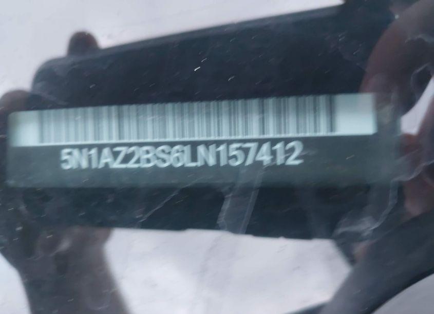 Photo 17 of 2020 Nissan Murano SV INTELLIGENT AWD (VIN 5N1AZ2BS6LN157412)