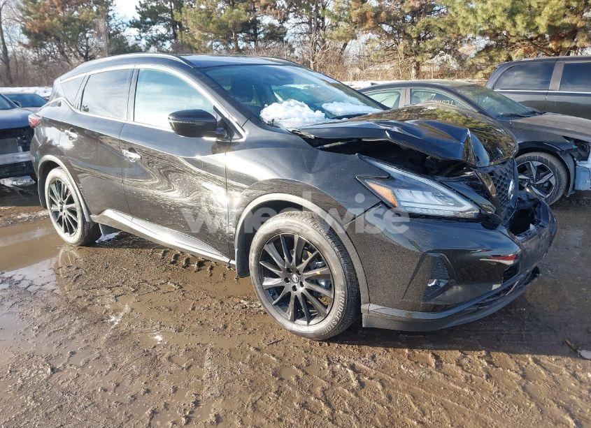 2022 Nissan Murano SV INTELLIGENT AWD (VIN 5N1AZ2BS7NC122537) main photo