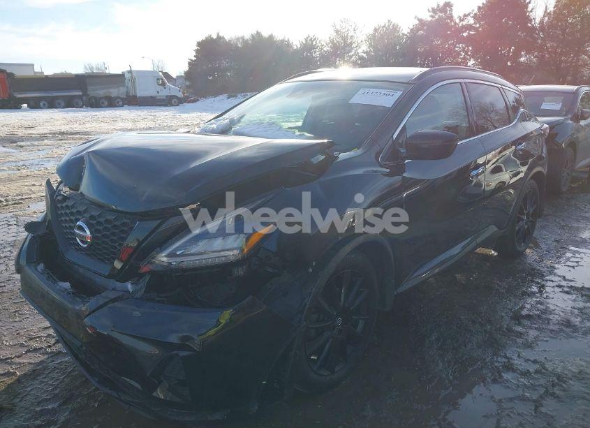 Photo 2 of 2022 Nissan Murano SV INTELLIGENT AWD (VIN 5N1AZ2BS7NC122537)